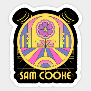 sam cooke Sticker